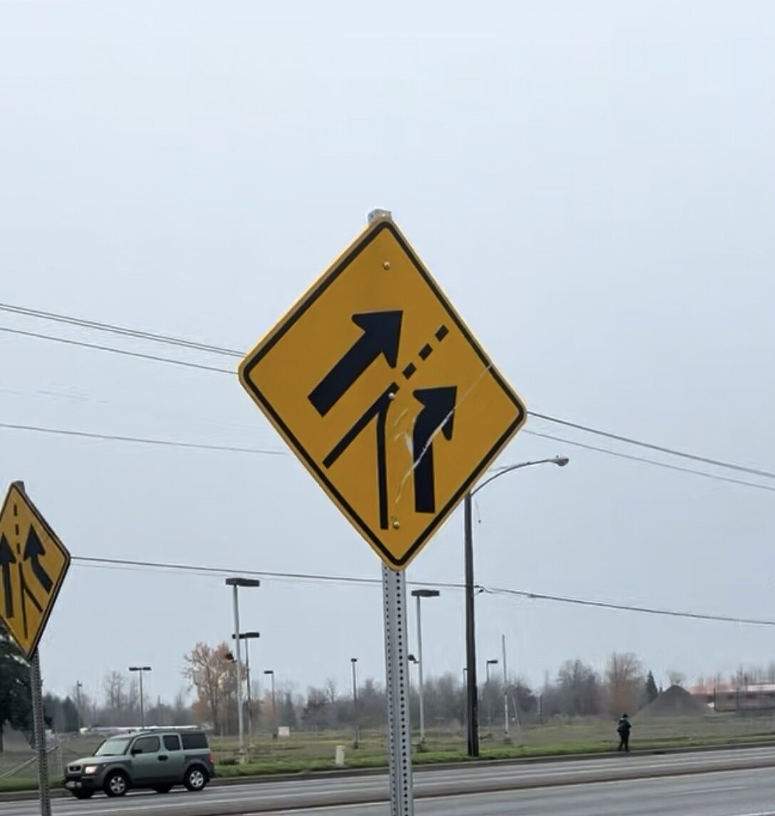 Added Rane Sign Lane Added vs Merge Sign: What Most Drivers Get Wrong - Gordon Driving ...
